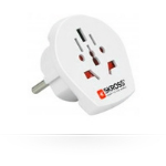 Microconnect PETRAVEL15 power plug adapter Universal White