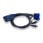 ATEN 2-Port USB VGA KVM Switch with Audio