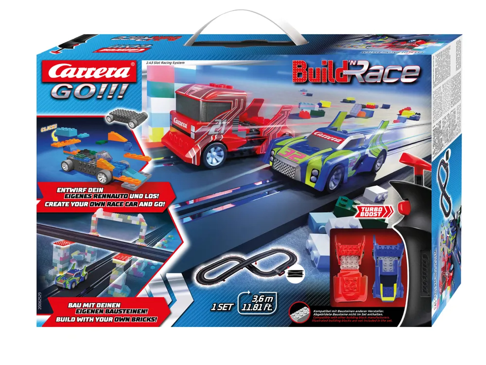 Image of CARRERA Build'n Race - Racing Set| 20062529