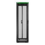 APC Easy Rack 600mm/42U/1200mm , with Roof, castors,feet and 4 Brackets, No Side panels,Bottom, black