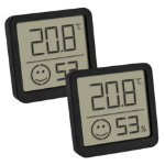 TFA-Dostmann 30.5053.01.02 insteekthermometer Elektronische omgevingsthermometer Binnen Zwart
