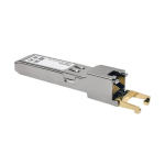 Tripp Lite N286-01GTX Cisco-Compatible GLC-T SFP Mini Transceiver, 1000Base-TX Copper RJ45, Cat5e, Cat6, 328.08 ft. (100 m)