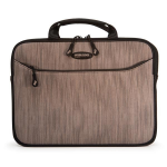 Mobile Edge ME SlipSuit 16" Sleeve case Black, Brown