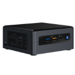 Intel NUC BOXNUC8I7BEH PC/workstation barebone UCFF Black BGA 1528 i7-8559U 2.7 GHz