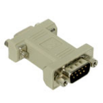 C2G DB9 Modem Adapter DB9 M DB9 FM Grey