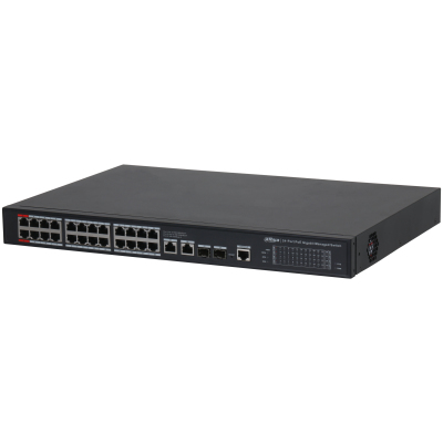 28-Port Managed Desktop  Gigabit Switch with 24-Port  PoE thumbnail