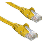 8WARE CAT5e Cable 50cm / 0.5m - Yellow Color Premium RJ45 Ethernet Network LAN UTP Patch Cord 26AWG CU Jacket