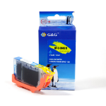 G&G NP-C-0042C inktcartridge 1 stuk(s) Compatibel Cyaan