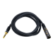 Monoprice 4761 audio cable 72" (1.83 m) XLR (3-pin) 6.35mm TRS Black