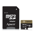 Apacer microSDXC UHS-I Class10 64GB memory card