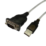 Videk USB to DB9M Serial Adaptor Cable - 0.5m -