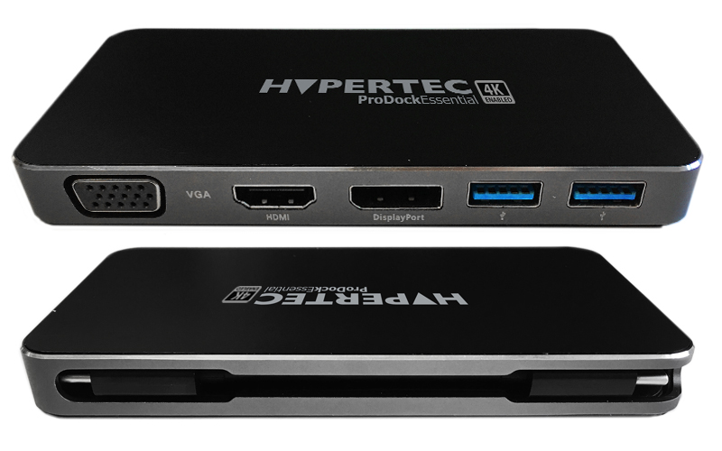 Image of Hypertec ProDockEssential 4K - Universal USB-C Dock with HDMI; VGA...