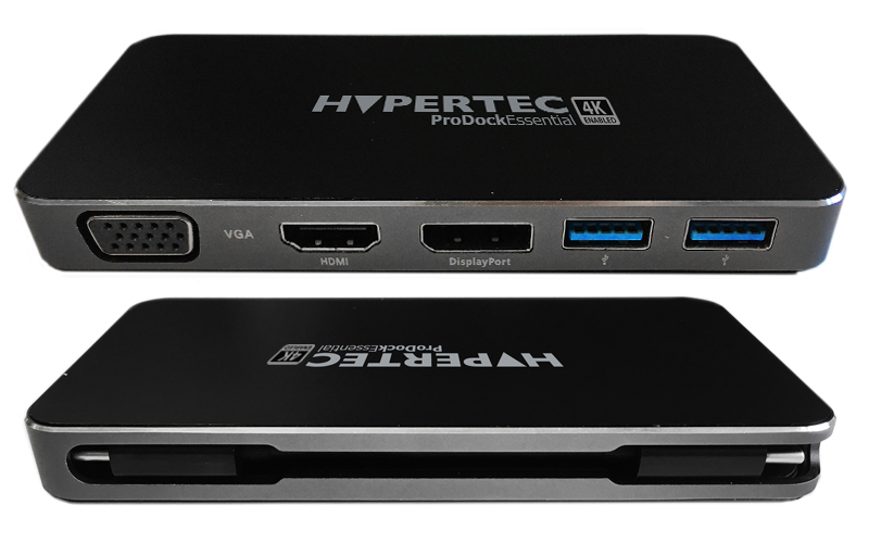 Photos - Other for Computer Hypertec ProDockEssential 4K - Universal USB-C Dock with HDMI; VGA and HYP 