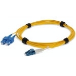 AddOn Networks ADD-SC-LC-MB5M9SMF-SLBL InfiniBand/fibre optic cable 5 m Yellow