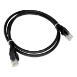 Alantec KKU5CZA0.25 networking cable Black 0.25 m Cat5e U/UTP (UTP)