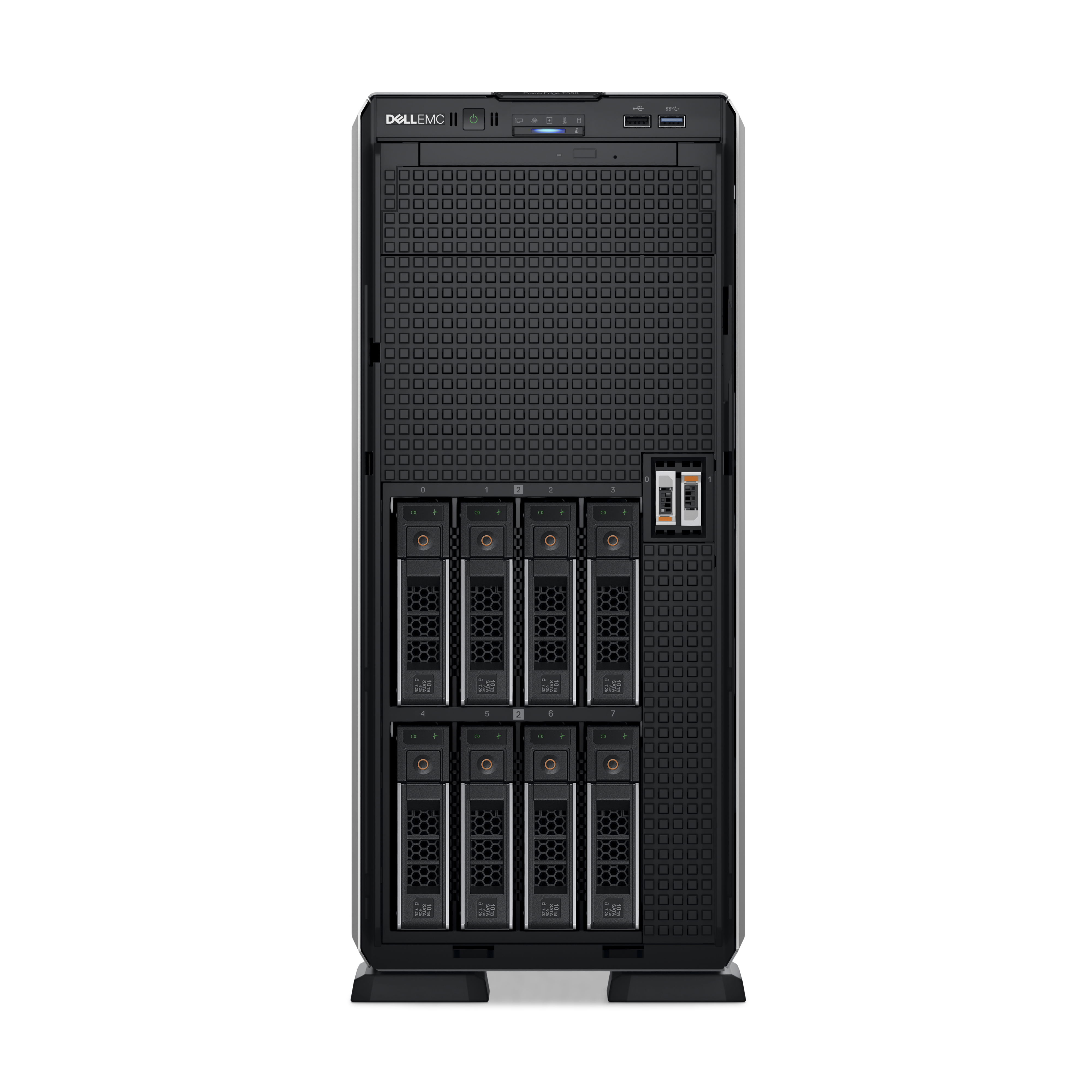 Image of DELL PowerEdge T550 server 480 GB Tower Intel Xeon Silver 4314 2.4...
