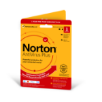 NortonLifeLock Norton AntiVirus Plus | 1 Device | 1 Year Subscription with Automatic Renewal | 2 GB Cloud Backup | PC/Mac | Password Manager