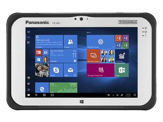 Panasonic Toughpad FZ-M1 MK3 128 GB 17.8 cm (7") 7th gen Intel® Core™ i5 8 GB Wi-Fi 5 (802.11ac) Windows 10 Pro Black, Silver