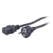 APC AP9875 power cable Black 98.4" (2.5 m) C19 coupler CEE7/7