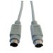 Cables Direct PS/2 PS/2 cable 10 m 6-p Mini-DIN Grey