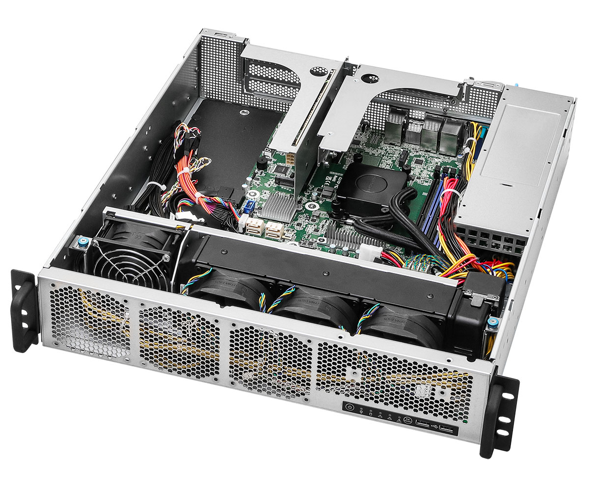 EU Product - Barebone Server 2U Single Sockel Am5 2U1G-B650/AQUA - Barebone - AMD Sockel AM5 (Ryzen Zen4)