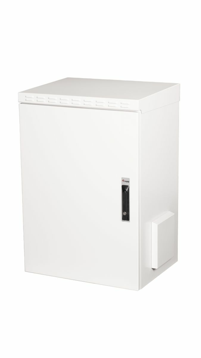 Equip Safe Outdoor 19' Cabinet, 16U, 600X450MM, RAL7035 Grey