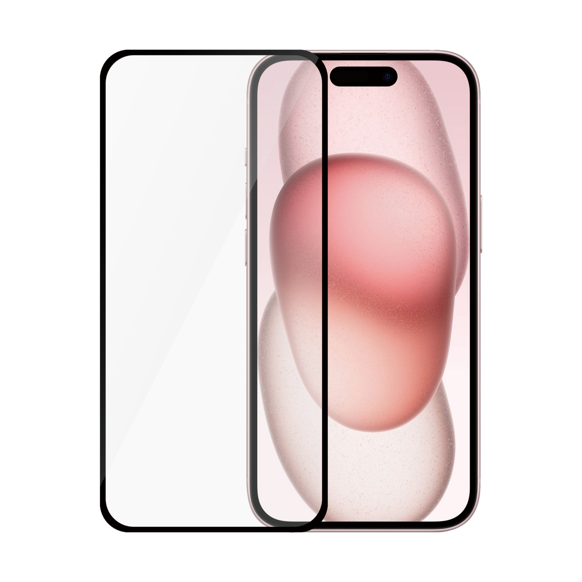 PanzerGlass SAFE. by ® Screen Protector iPhone 15 | Ultra-Wide Fit