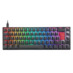 Ducky Mecha Pro SF Mechanical Cherry MX Blue RGB Wired Gaming Keyboard Black