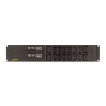 Vertiv EG2XPR166-103IB4PS6-IP44 power distribution unit (PDU) 16 AC outlet(s) Black