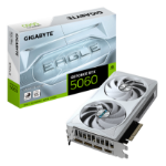 GIGABYTE GeForce RTX 5060 EAGLE OC ICE 8G Graphics Card - 8GB GDDR7, 128bit, PCI-E 5.0, 2550 MHz Core Clock, 3 x DisplayPort, 1 x HDMI, GV-N5060EAGLEOC ICE-8GD
