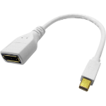 ROLINE 12.03.3163 DisplayPort cable Mini DisplayPort White