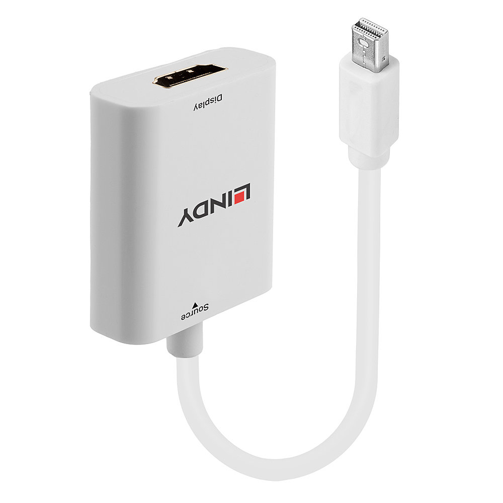 Image of Lindy Mini-DisplayPort 1.2 to HDMI 4K60 Adapter (Active)