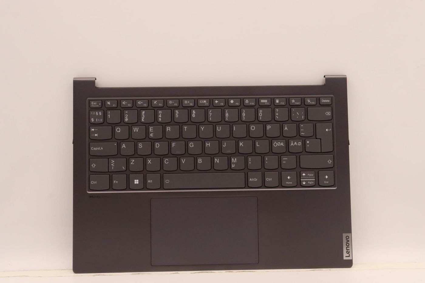 Lenovo Nordic layout keyboard for