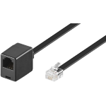 Microconnect MPK103FB telefoonkabel 3 m Zwart