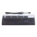 HP 382926-041 keyboard USB QWERTZ German Black, Silver