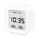 LogiLink Digital alarm clock, TV shape, white