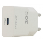 Mobilis 020025 mobile device charger Universal White AC Fast charging Indoor
