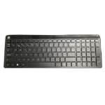 HP 850614-031 keyboard Office USB QWERTY UK English Black