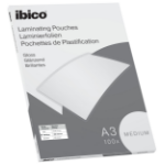 Ibico Basics Medium A3 Laminating Pouches