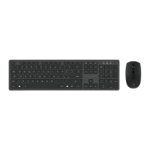 Conceptronic ORAZIO01IT toetsenbord Inclusief muis Kantoor RF Draadloos QWERTY Italiaans Zwart