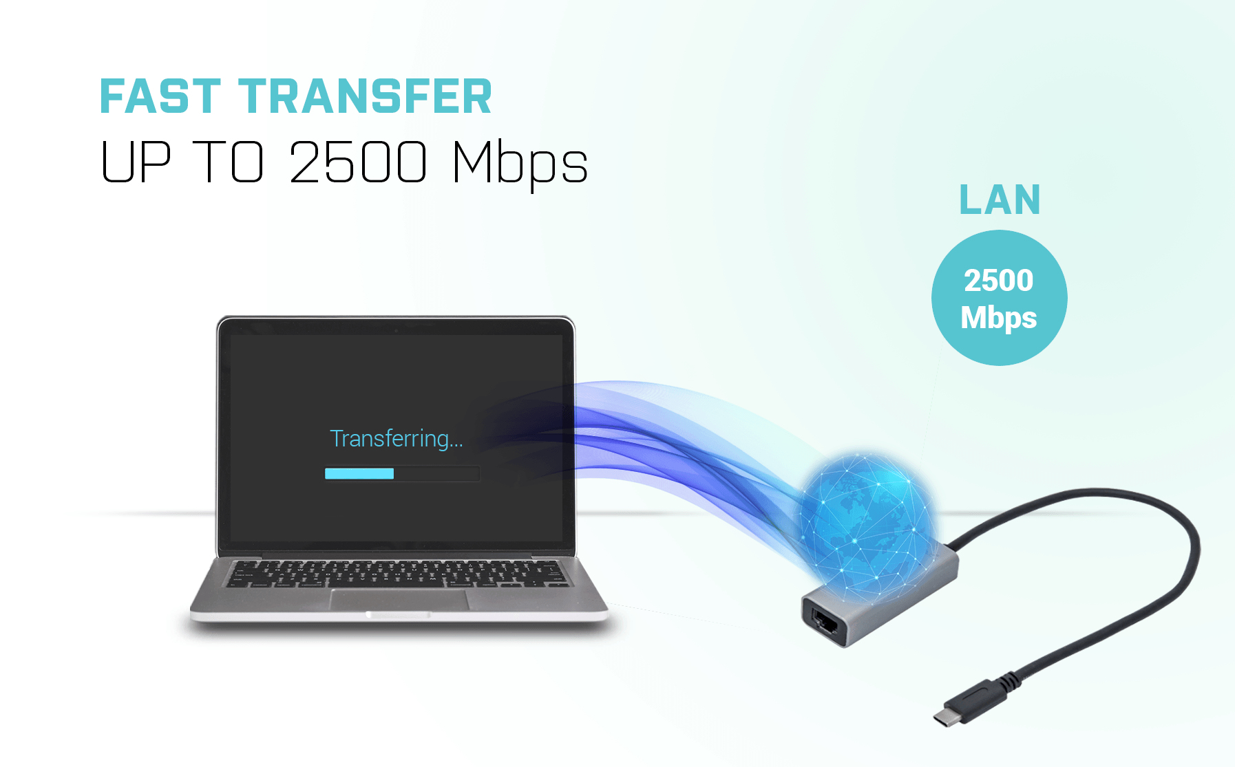 i-tec Metal USB-C 2.5Gbps Ethernet Adapter