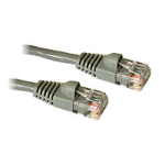 C2G 10ft Cat5E 350MHz Snagless Patch Cable Gray networking cable 118.1" (3 m)