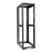 Rocstor Y10E037-B1 rack cabinet 42U Freestanding rack Black