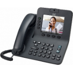 Cisco 8941, Refurbished IP phone Black 4 lines