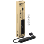 CLUB3D USB type C 7in1 Hub HDMI 4K60Hz SD TF Card slot 2x USB Type A USB Type C oplaad mogelijkheid tot max.100W (ook geschikt voor Apple M1 en Thunderbolt 3)