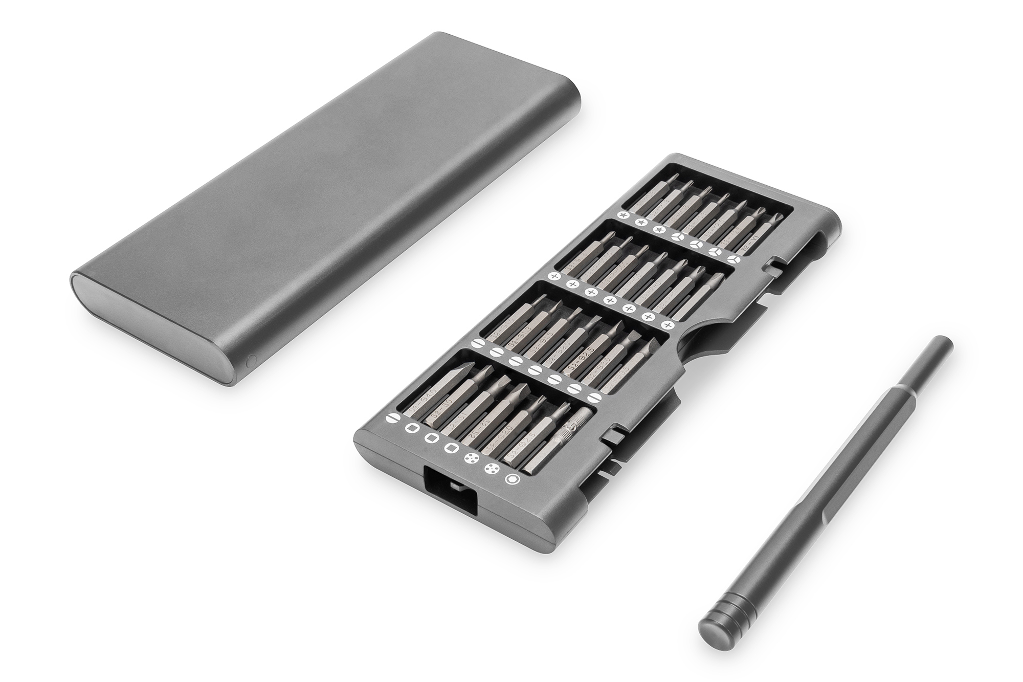 Digitus Precision Mechanic Screwdriver Set, 57-piece