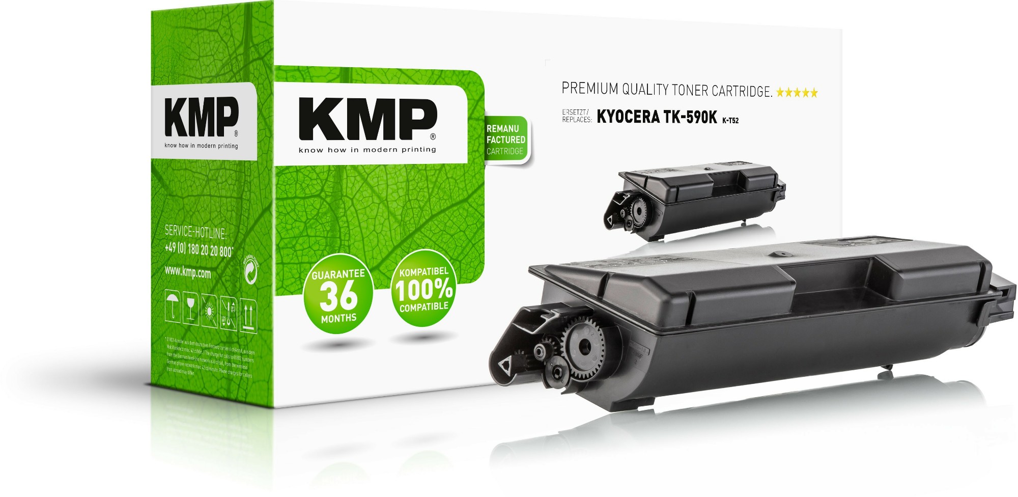KMP K-T52 toner cartridge 1 pc(s) Black