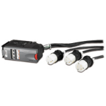 APC IT Power Distribution Module 3x1 Pole 3 Wire 20A 250V L5-20 UL 260cm 380cm 500cm power distribution unit (PDU) 3 AC outlet(s) Black