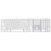 Apple MB110 keyboard USB Aluminium