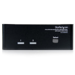 StarTech.com 2-poort DVI VGA USB KVM-switch met Audio en USB 2.0-hub